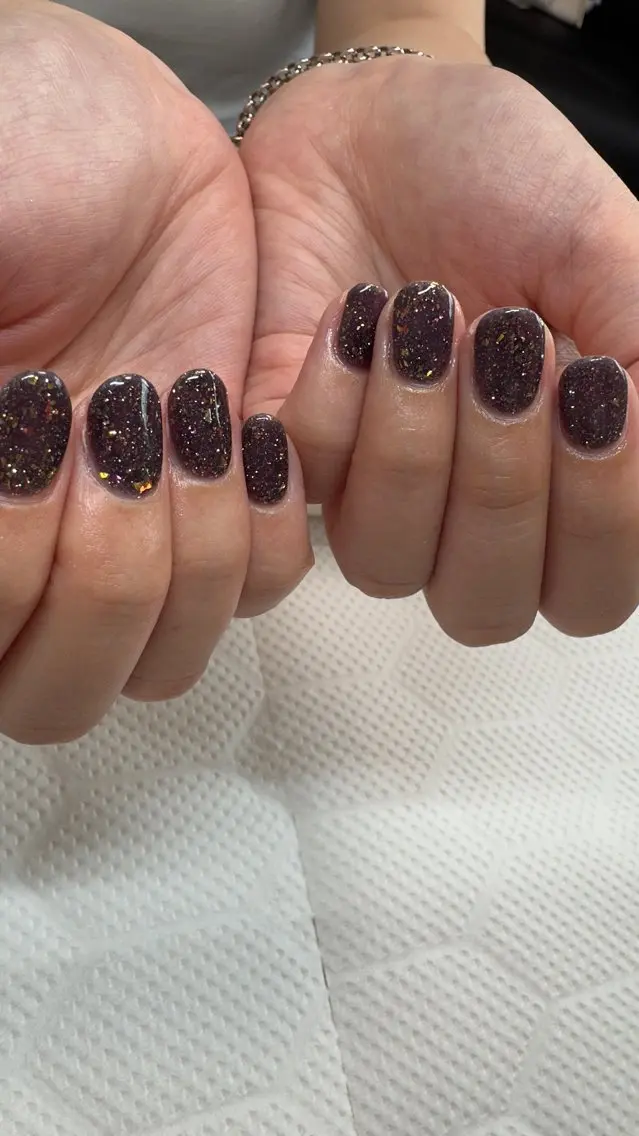 ネイル フラッシュネイル ホログラムネイル 韓国ネイル レース ラメ(グリッター) ハンドネイル MH_ Nailのネイルデザイン