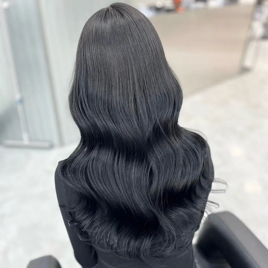 ロング カラー うる艶ストレート♡透 明感カラー♡かずまるのヘアスタイル