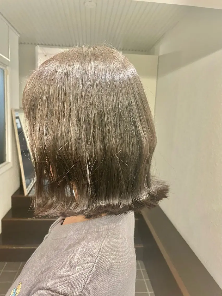 ミディアム カラー 五藤 🍀壽野のヘアスタイル