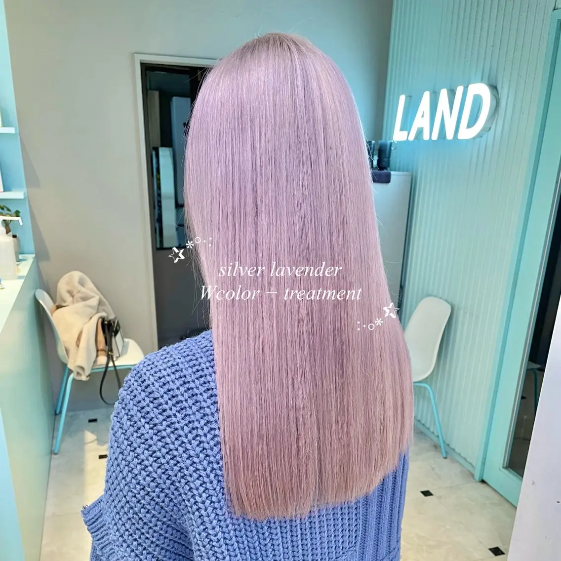 ロング カラー カットパーマモデル 募集🎀SHIONEのヘアスタイル