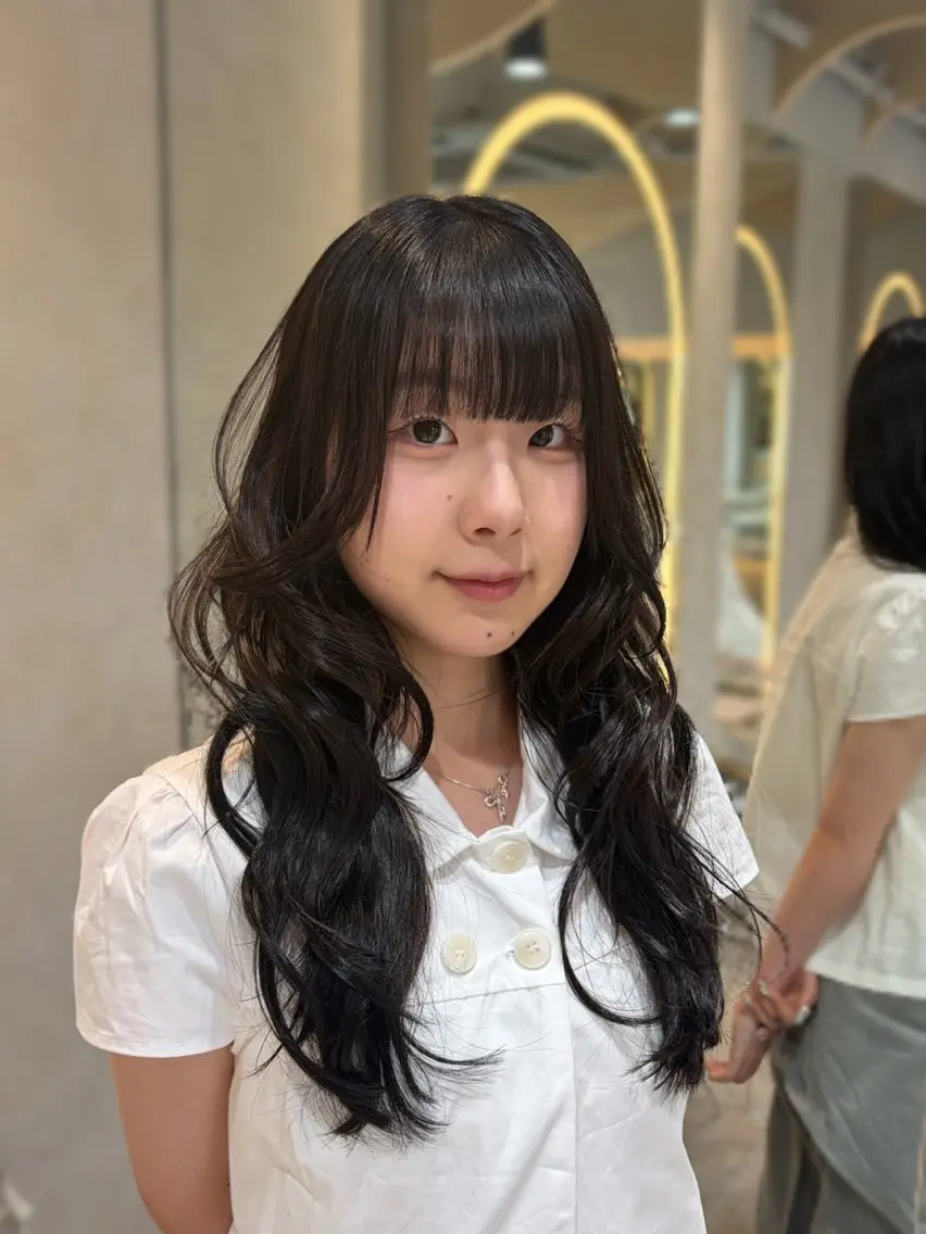 ロング カラー 透明感カラー hina /透明感艶カラー✨️のヘアスタイル