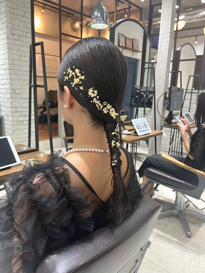 ロング ヘアアレンジ ヘアセット 🌿ニュアンス/髪質 改善🌿Fukudaのヘアスタイル