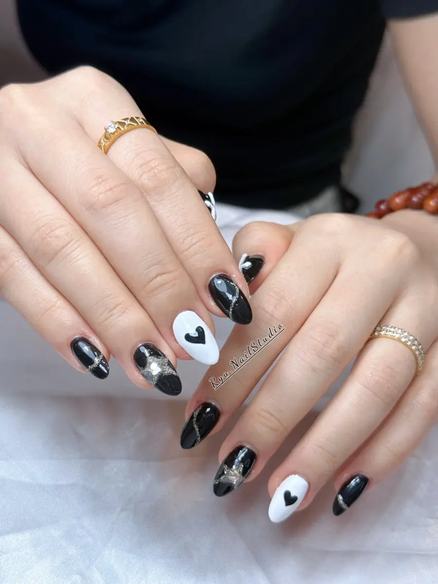 ネイル アートネイル フラワーネイル フレンチネイル ジェルネイル グラデーション ハンドネイル Ryu Nail NekoChanのネイルデザイン