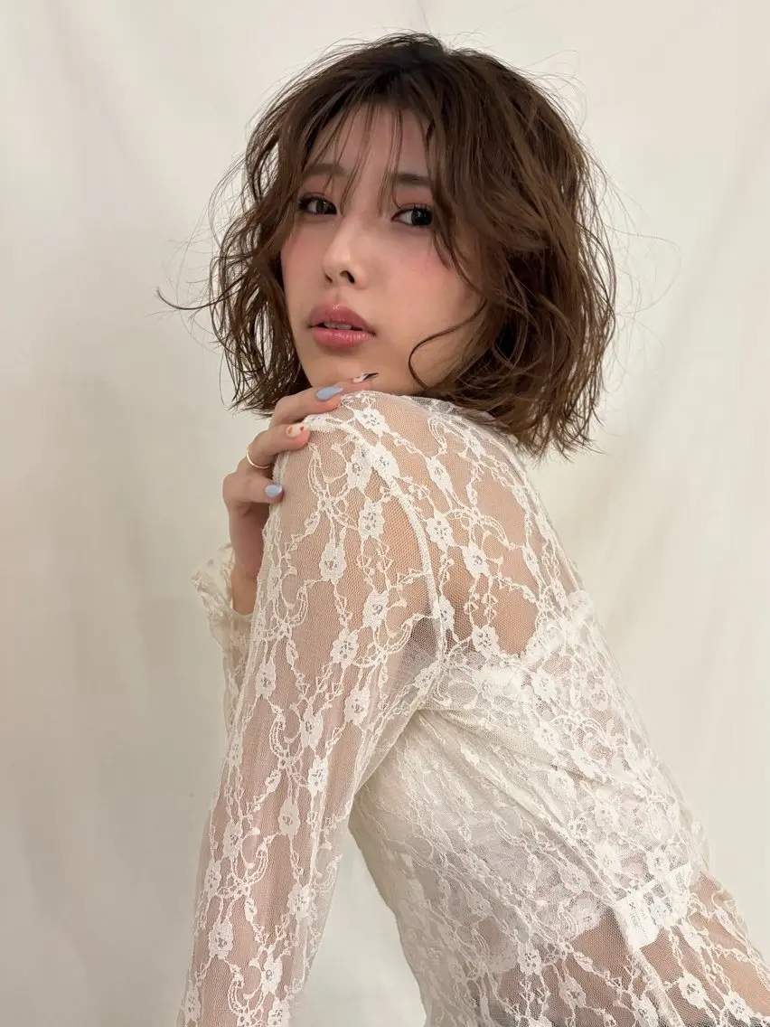 ショート 💈メンズパーマ カラー💈momoのヘアスタイル