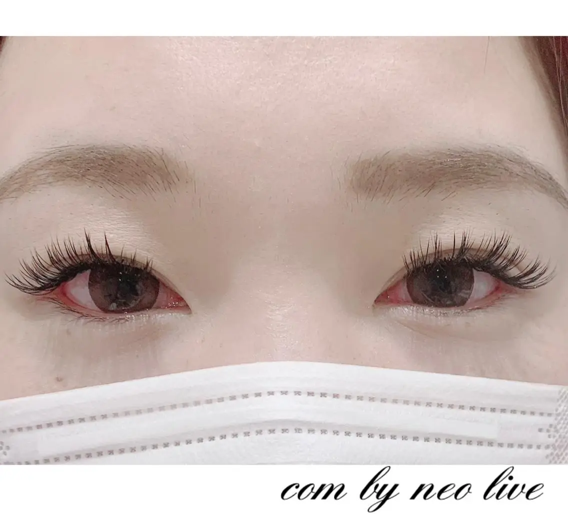 マツエク・マツパ バインドロック Cカール 目尻長め Laurel eye ローレルのマツエク・マツパデザイン