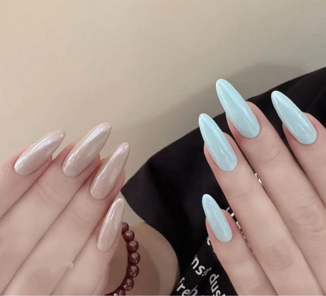 ネイル オーロラネイル フラワーネイル フットネイル フレンチネイル ジェルネイル ハンドネイル BabyYouMi nailのネイルデザイン