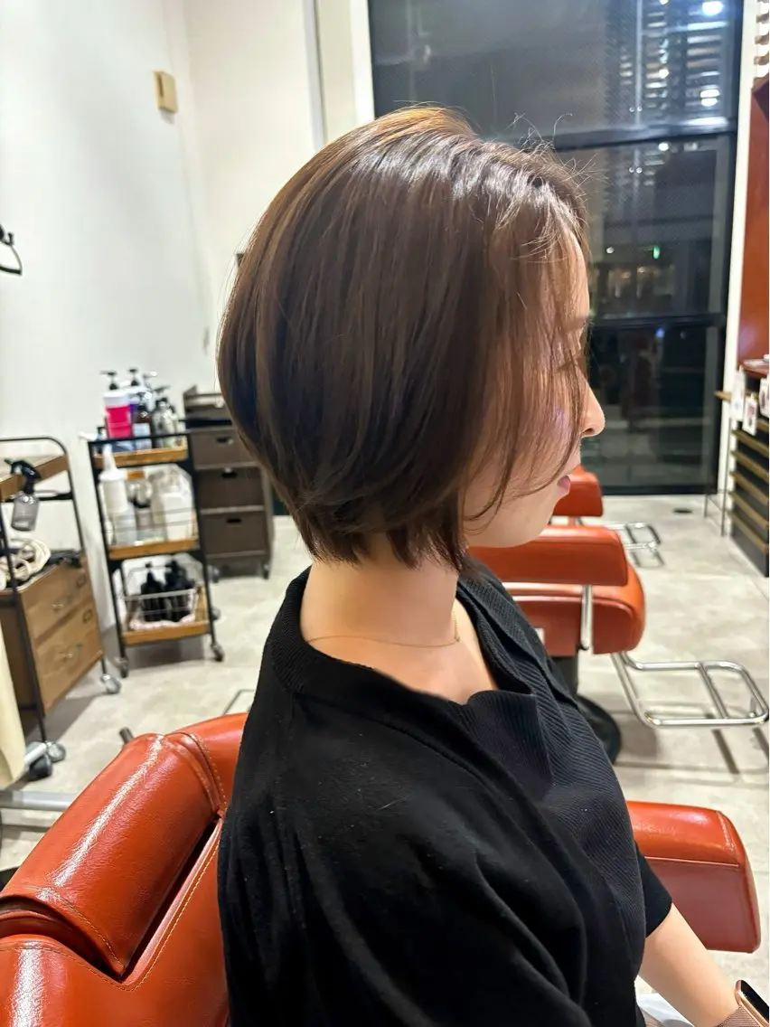 ショート ショートヘア カット 💎髪質改善💎 村山 歩美のマツエク・マツパデザイン