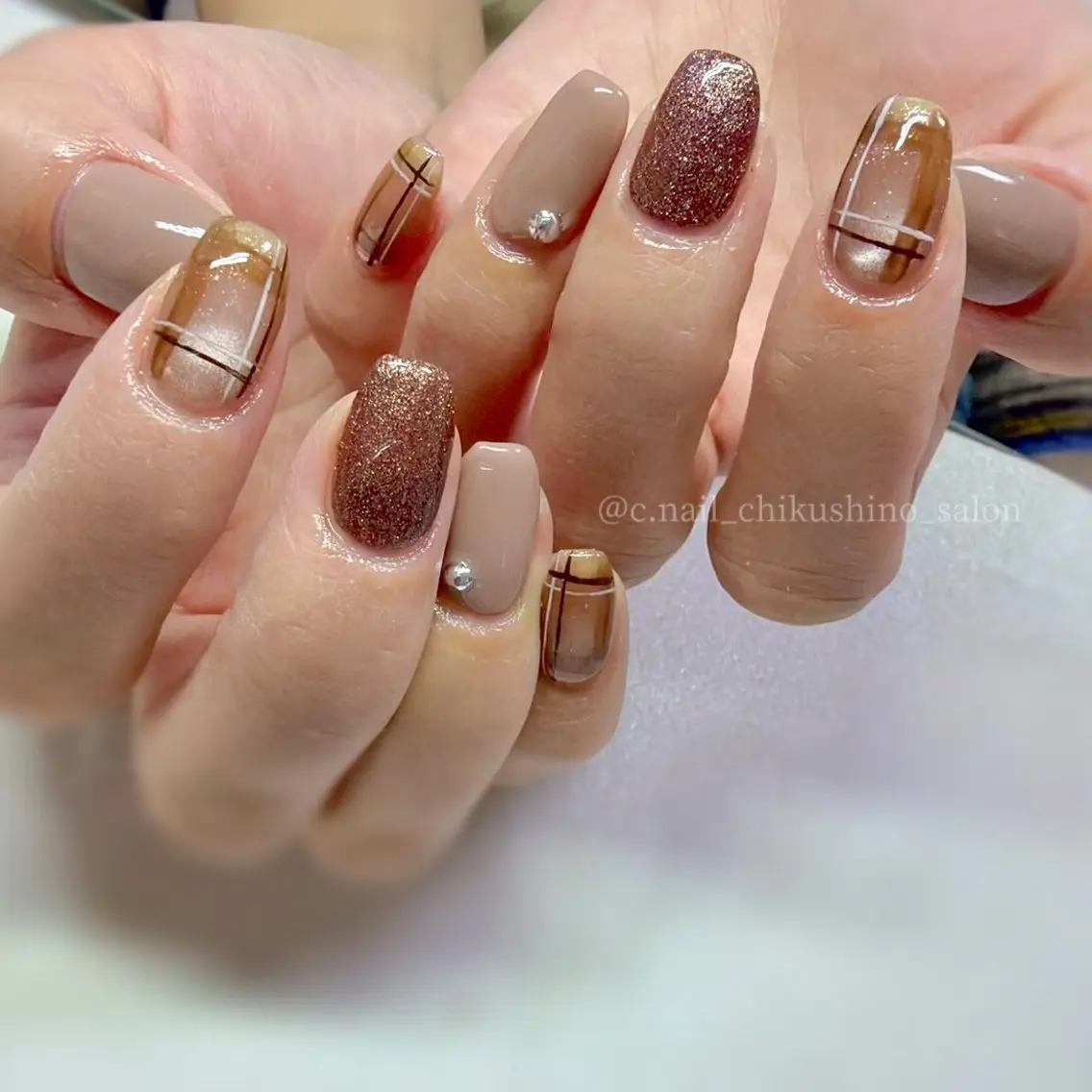 ネイル ハンドネイル C.Nail &Eyeのネイルデザイン