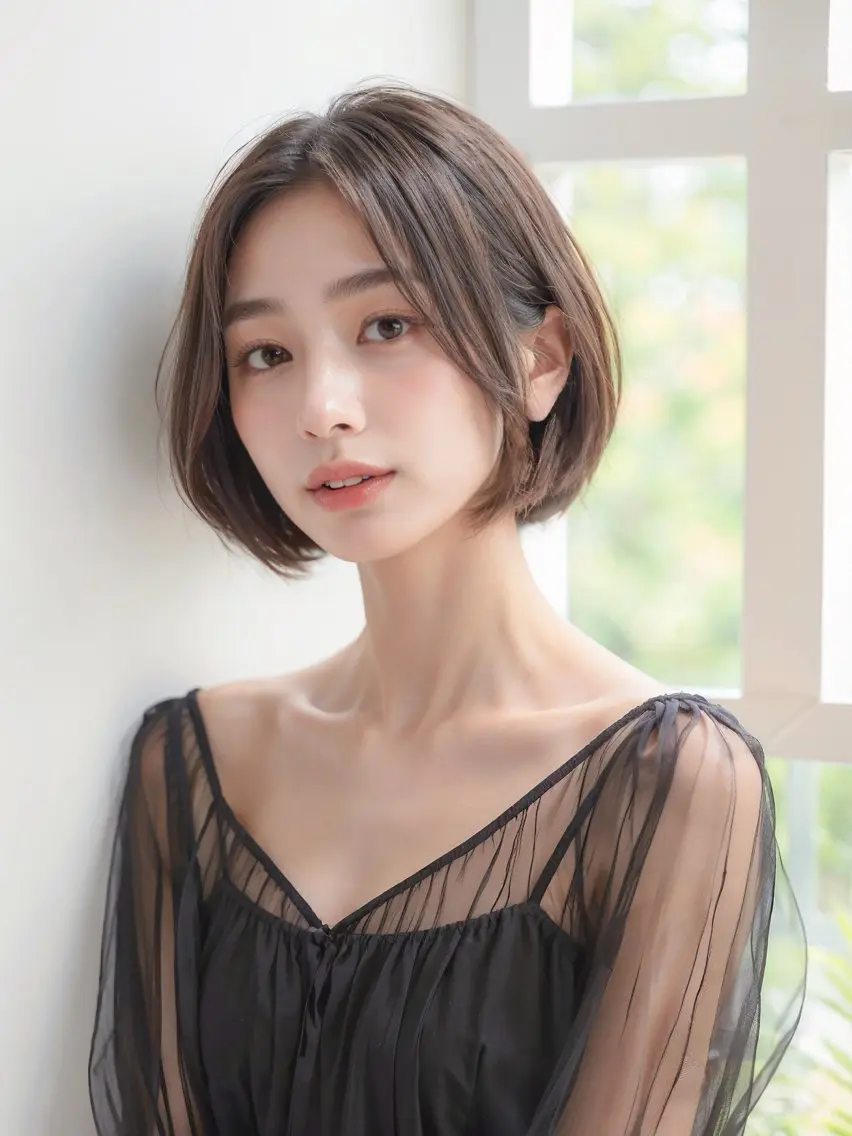 ショート カラー 小松崎 友宏のヘアスタイル