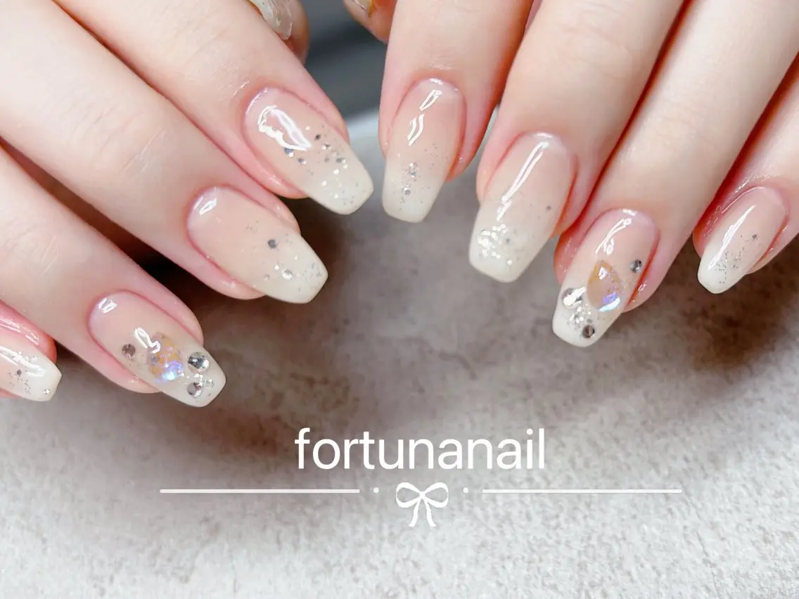 ネイル 持ち込み Nail •Head スパFortunaのネイルデザイン