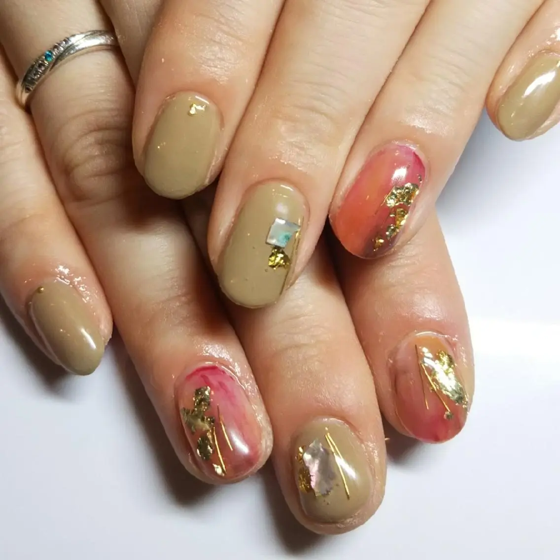ネイル シンプルネイル ハンドネイル private salon mieのネイルデザイン