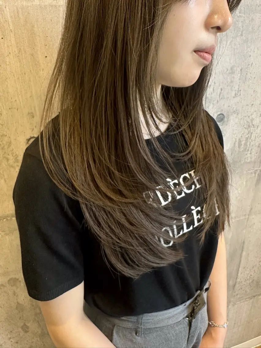 ロング レイヤーカット カット トリートメント kana🌻 /attraのその他イメージ
