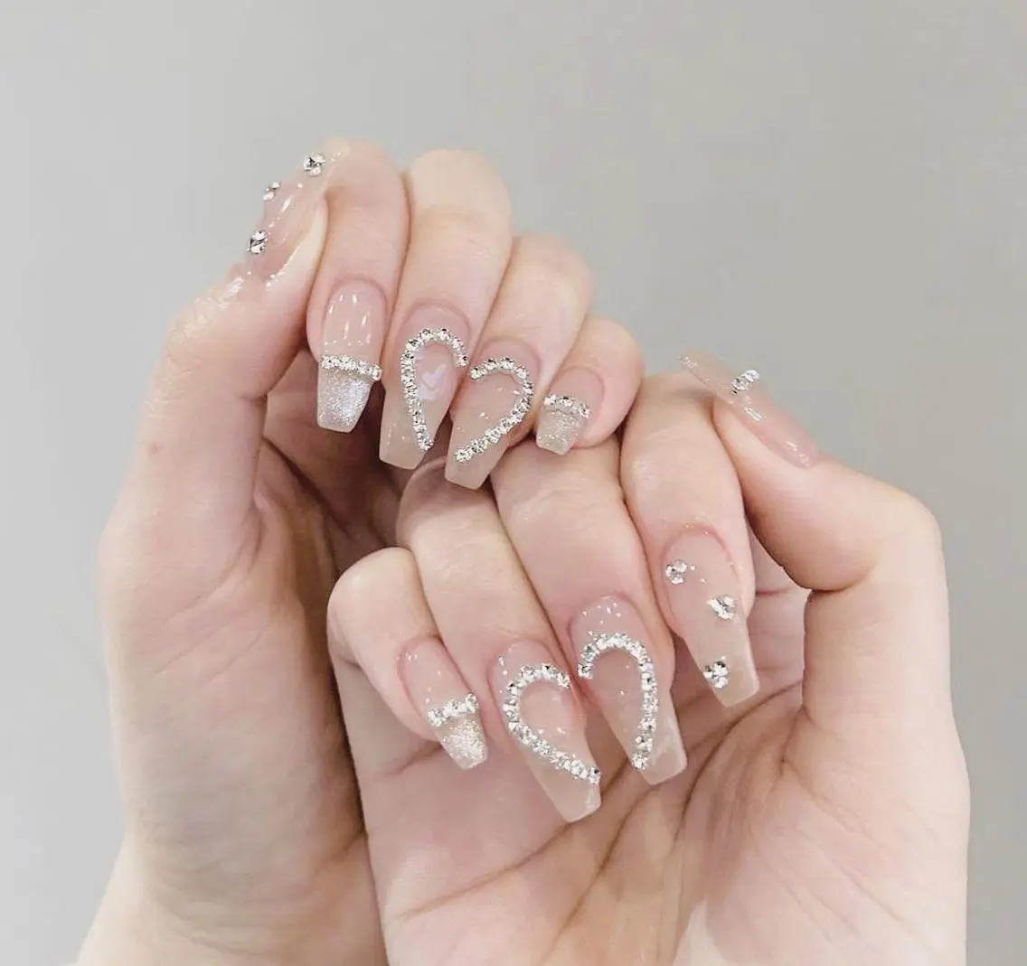 ネイル オーロラネイル 長さ出し フットネイル フレンチネイル ジェルネイル ハンドネイル Mio💖Belle Nail Salonのネイルデザイン