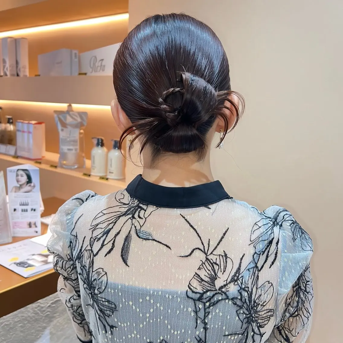 ミディアム ヘアアレンジ ボブ ✨カチモリ✨レイヤー 韓国ヘア🇰🇷ゆいのヘアスタイル