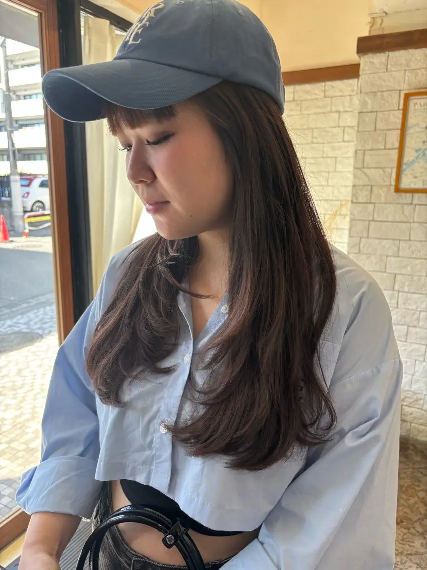 ロング 宇留間 涼香のヘアスタイル