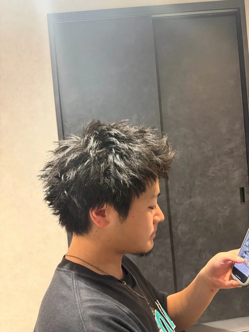 ショート メンズ 似合わせ得意です🫆 ナカムラカイオウ🌎のヘアスタイル