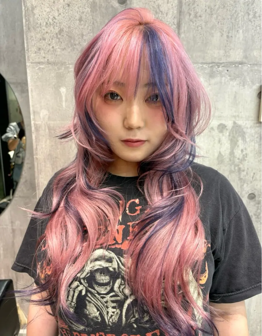 ロング 🌈【🎀ヘアデザイ ナー🎀】✨ノン✨のヘアスタイル
