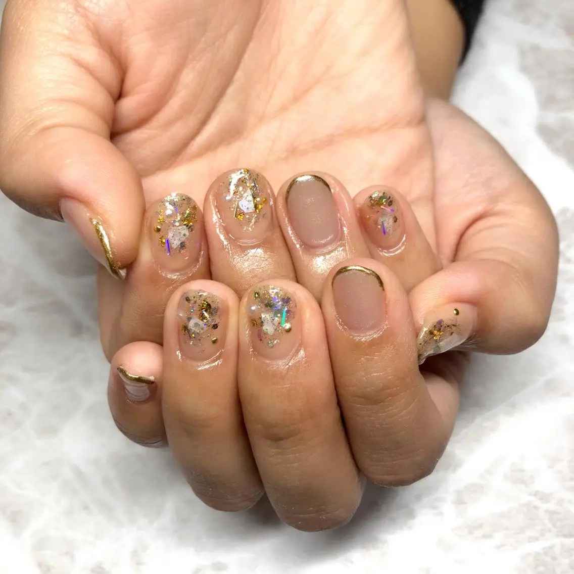 ネイル ニュアンスネイル luana nailのネイルデザイン