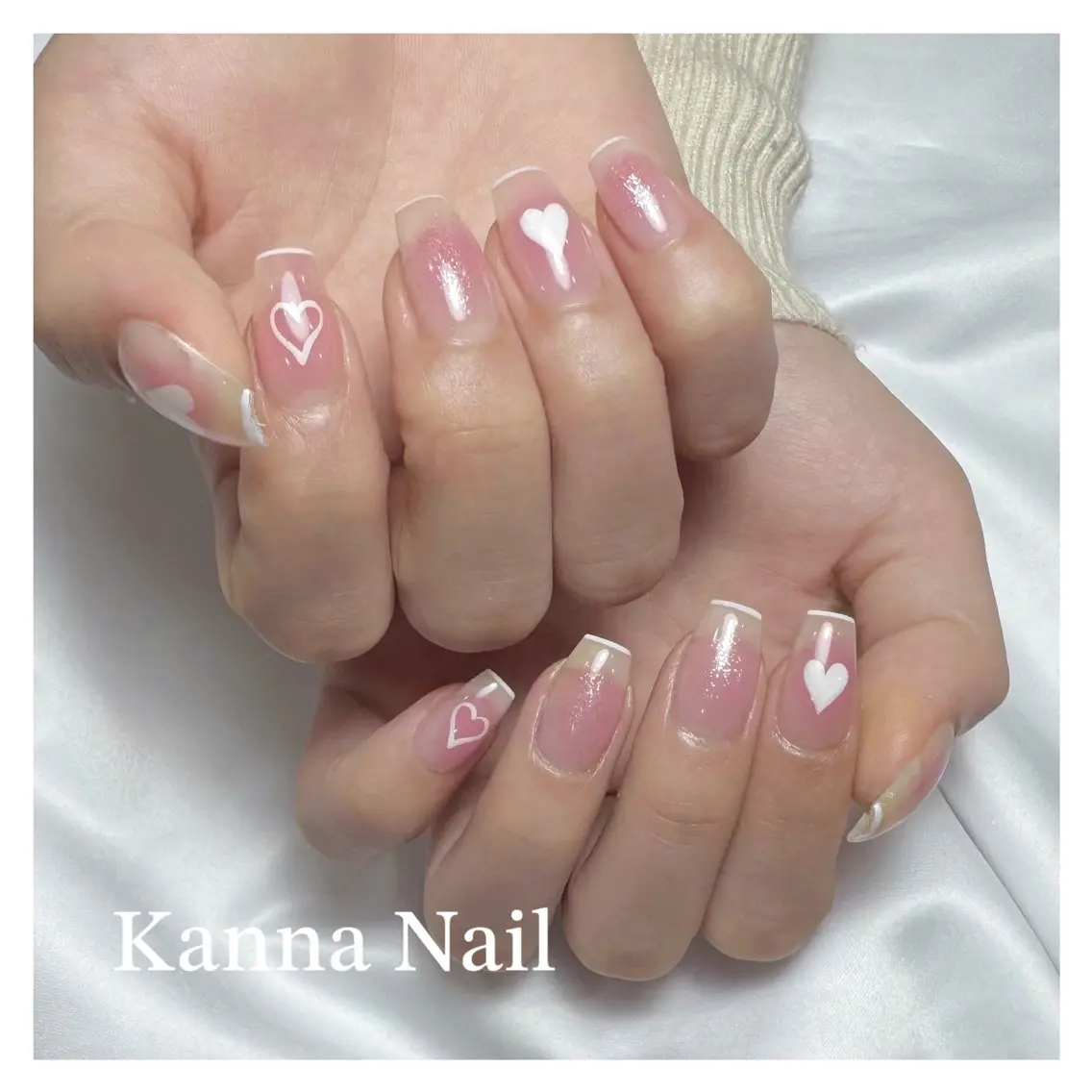 ネイル フットネイル ジェルネイル グラデーション キラキラネイル マグネットネイル ハンドネイル Kanna Yuki カンナユキのネイルデザイン
