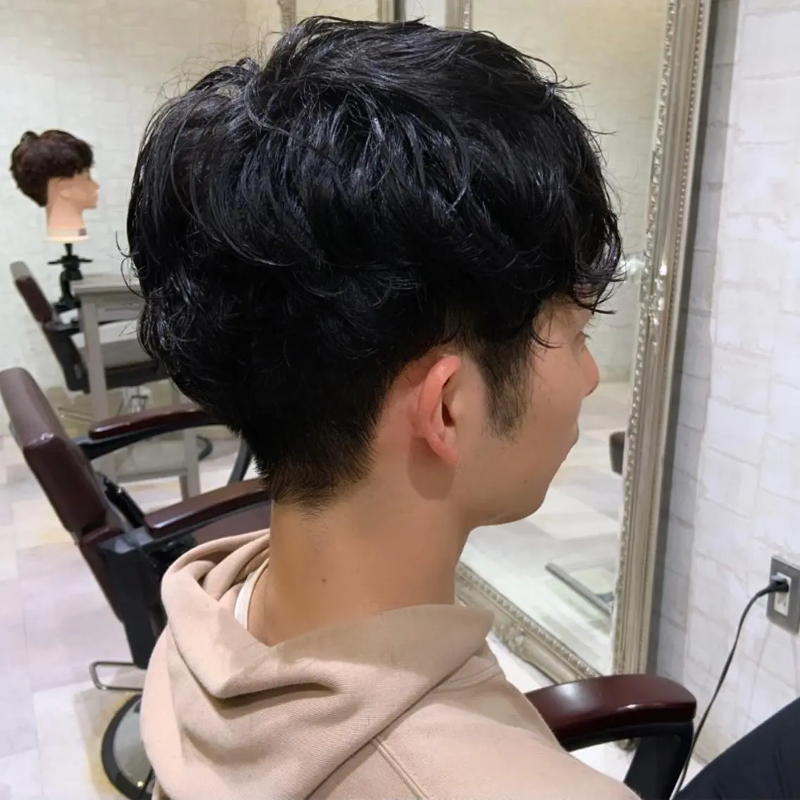 メンズカット+ヘッドスパの写真