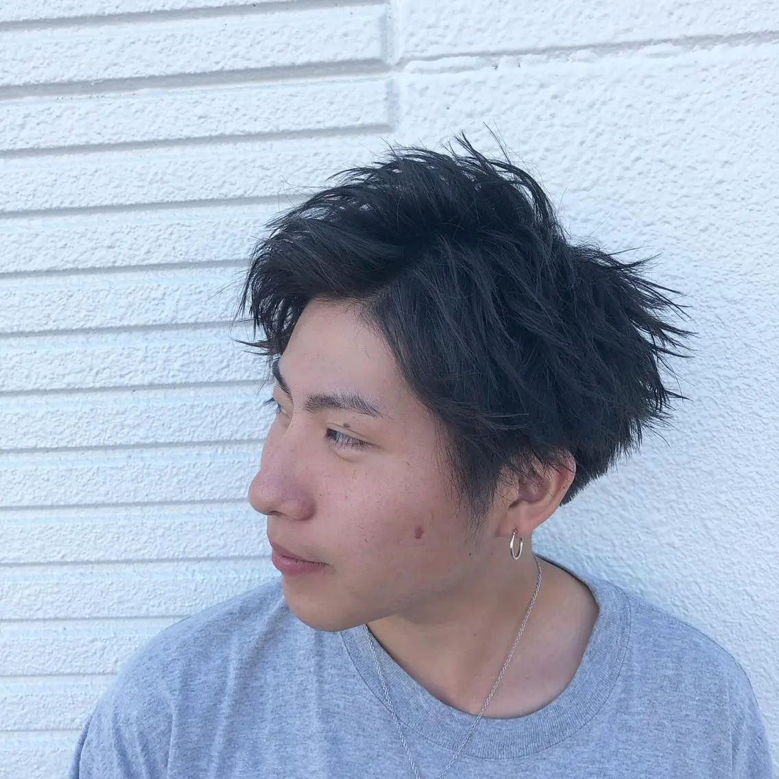メンズ アップバング 🔥メンズ専門🔥 永長　涼のヘアスタイル