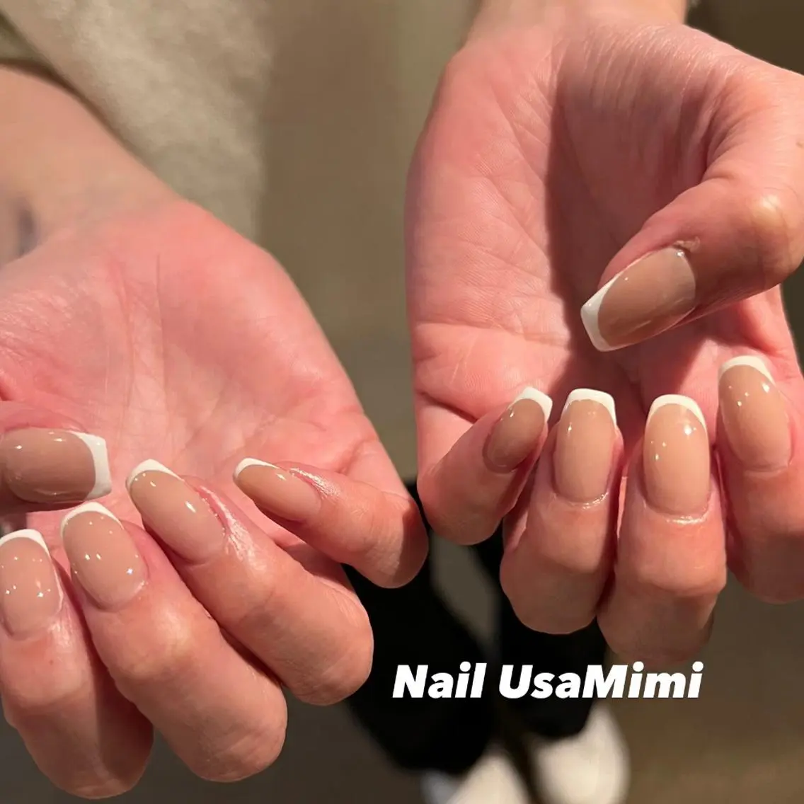 ネイル フットネイル ジェルネイル マグネットネイル 持ち込み ニュアンスネイル 本町ネイルNail UsaMimiのネイルデザイン