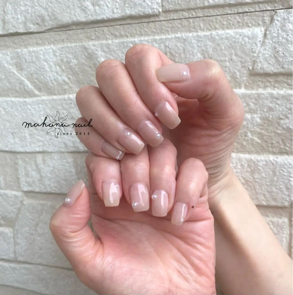 ネイル ワンカラーネイル mahana nailのネイルデザイン