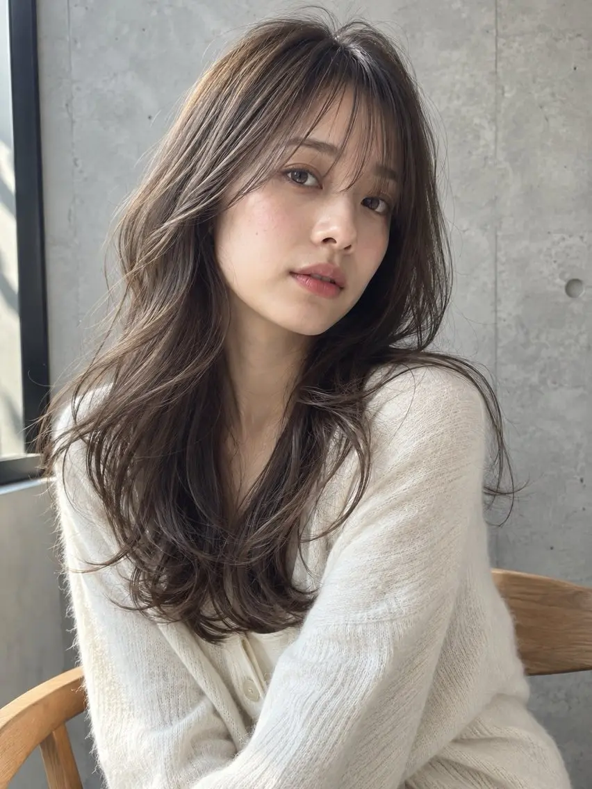 ロング ヘアカラー SOUSHI /GARTE代官山のヘアスタイル