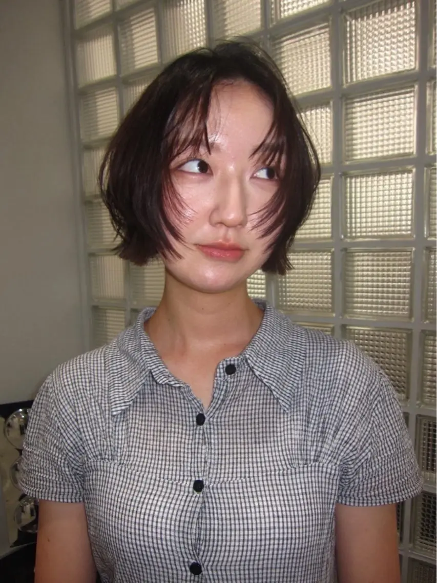ミディアム カット ヘアカラー トリートメント 天神大名/カラー特化 レイヤー/似合わせのヘアスタイル