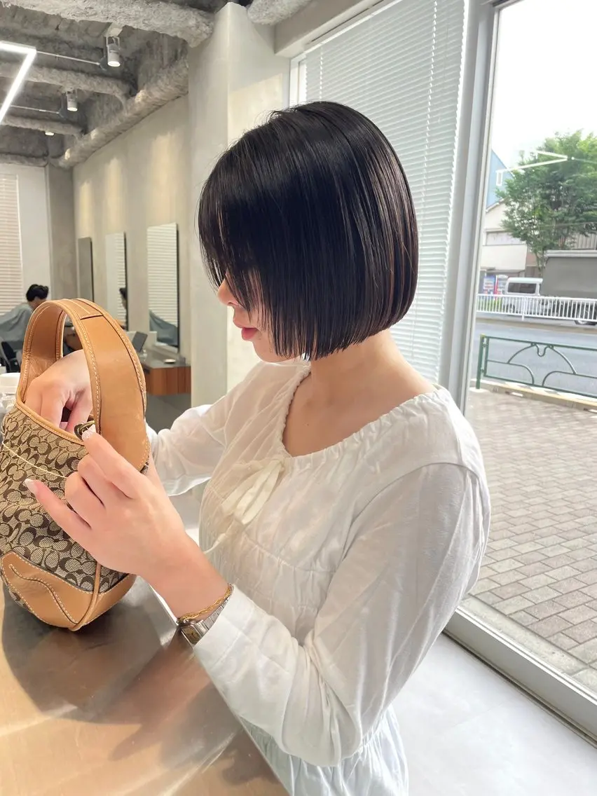 ショート カット トリートメント 360°キレイなボブ /ミヤノのヘアスタイル