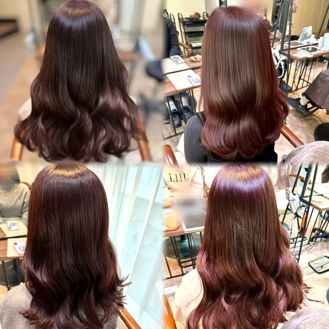 ロング カット ヘアカラー 新宿|透明感・艶カラ ー|顔周り特化🌷のヘアスタイル