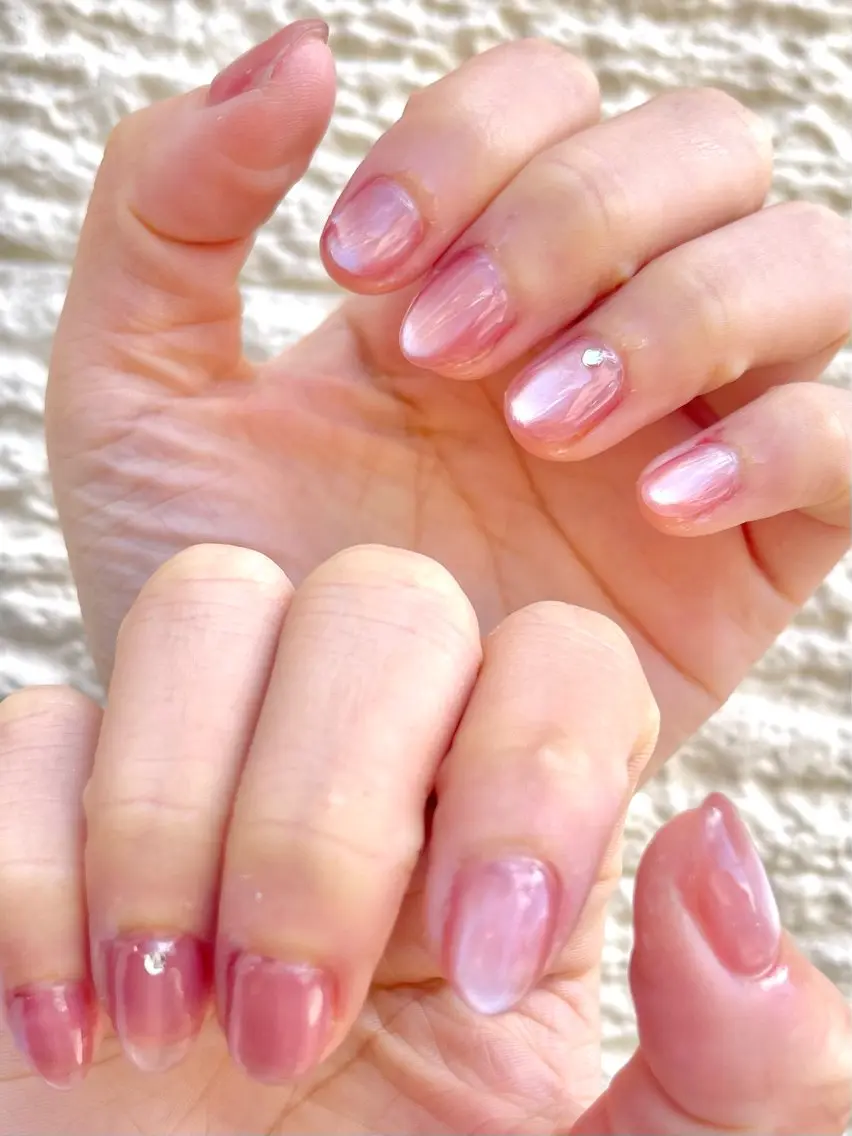 ネイル マグネットネイル ストーンネイル nanairo nailのネイルデザイン