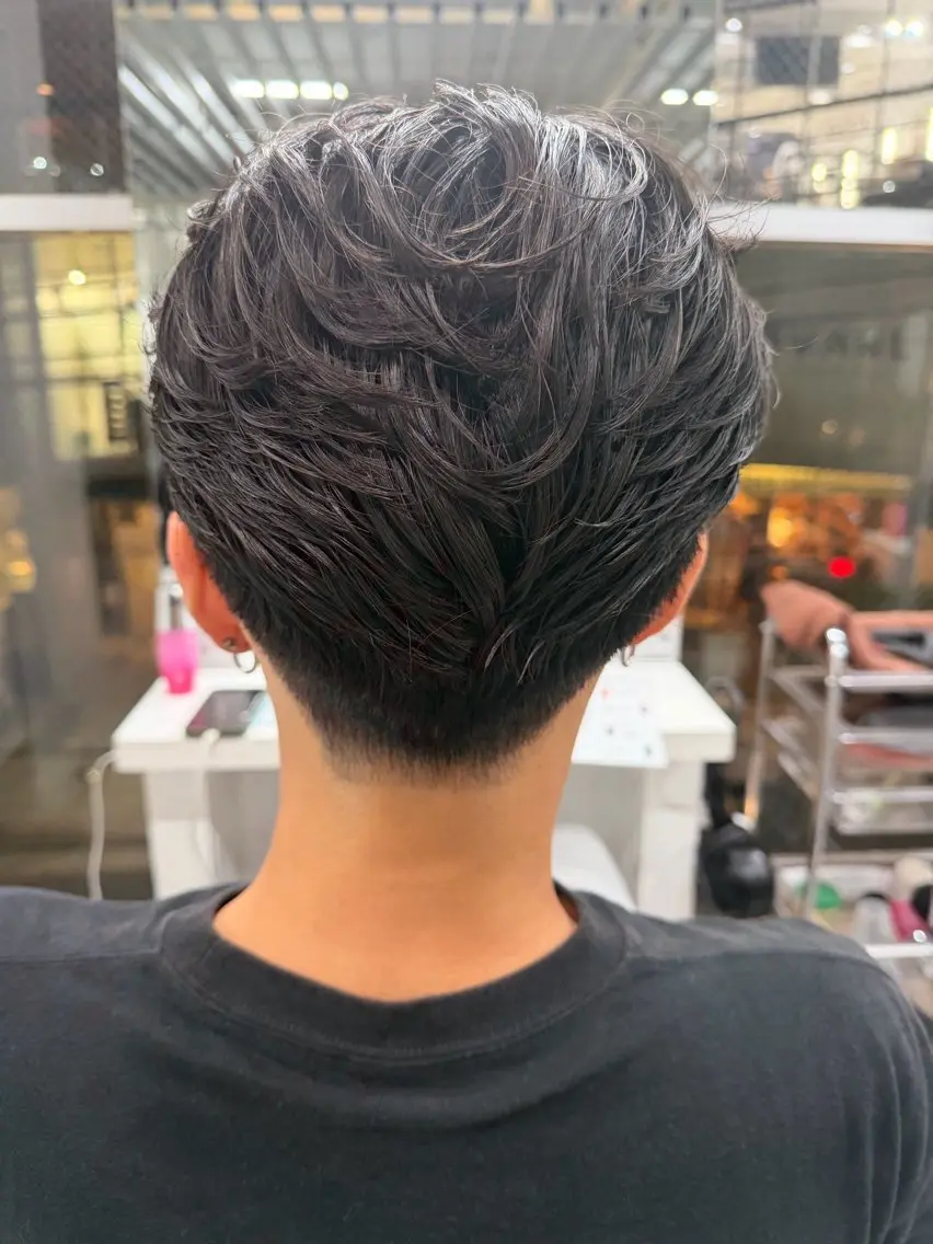 パーマ メンズ カット パーマ トリートメント fifth /田中 大雅のヘアスタイル