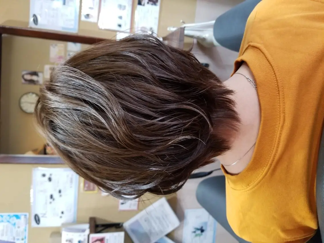 ショート パピヨンロゼ 低ダメージ/髪質改善のヘアスタイル