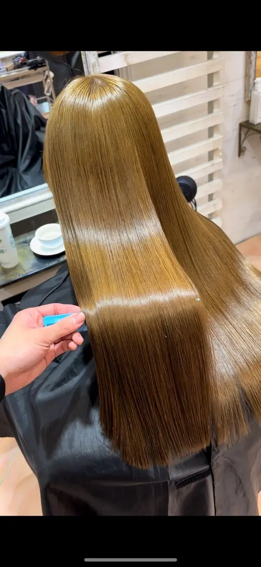 ロング カラー 縮毛矯正 トリートメント ヘッドスパ 韓国系レイヤー特化 hiroのヘアスタイル
