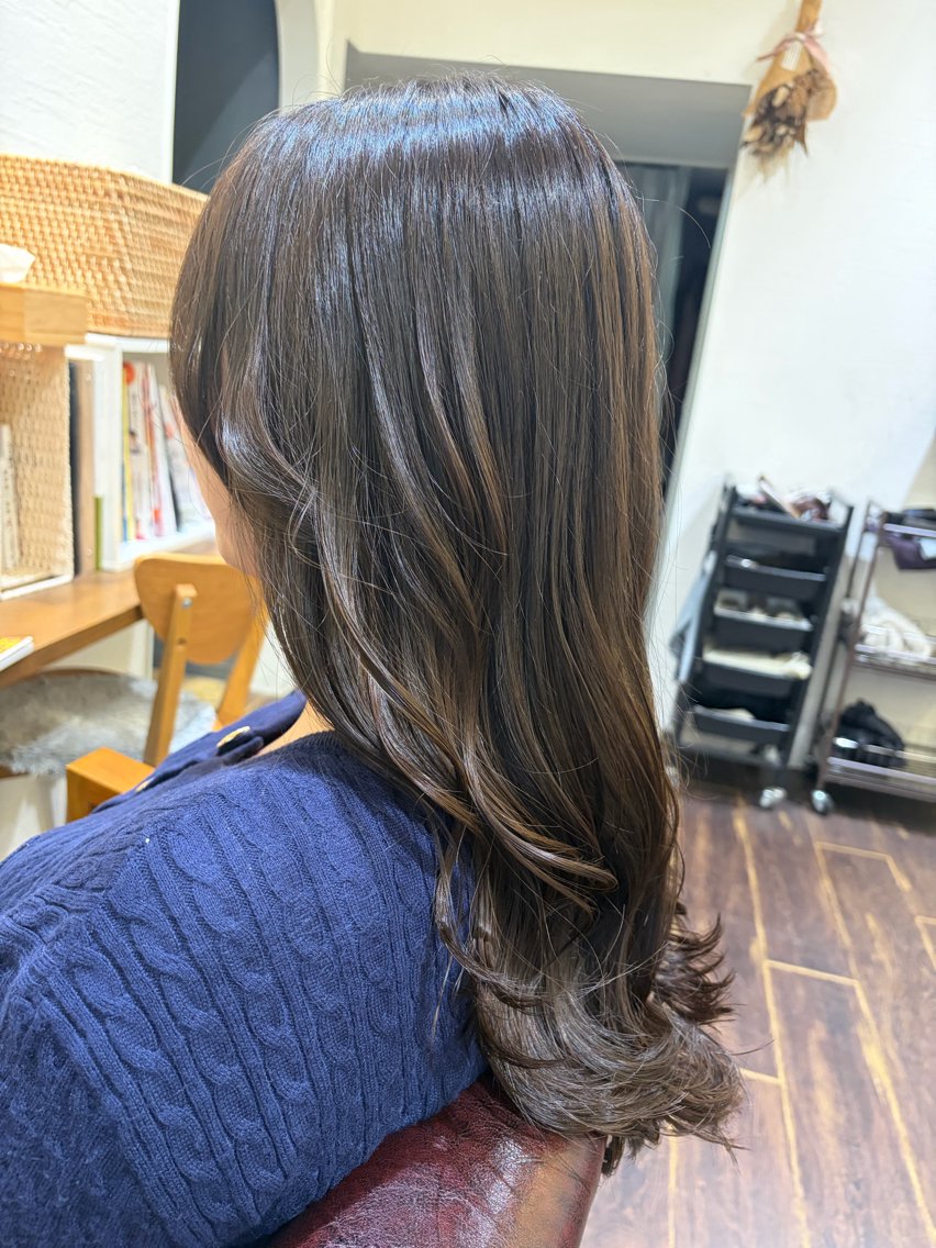 ロング カラー ヘアカラー トリートメント mizuki /韓国系×ガーリー系のヘアスタイル