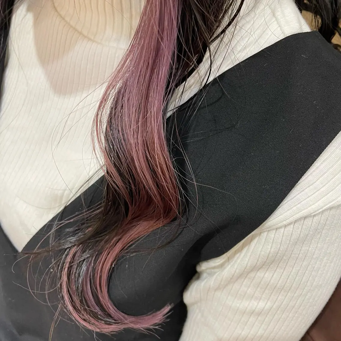 ロング ヘアカラー トリートメント FERIAあべの KARINのヘアスタイル