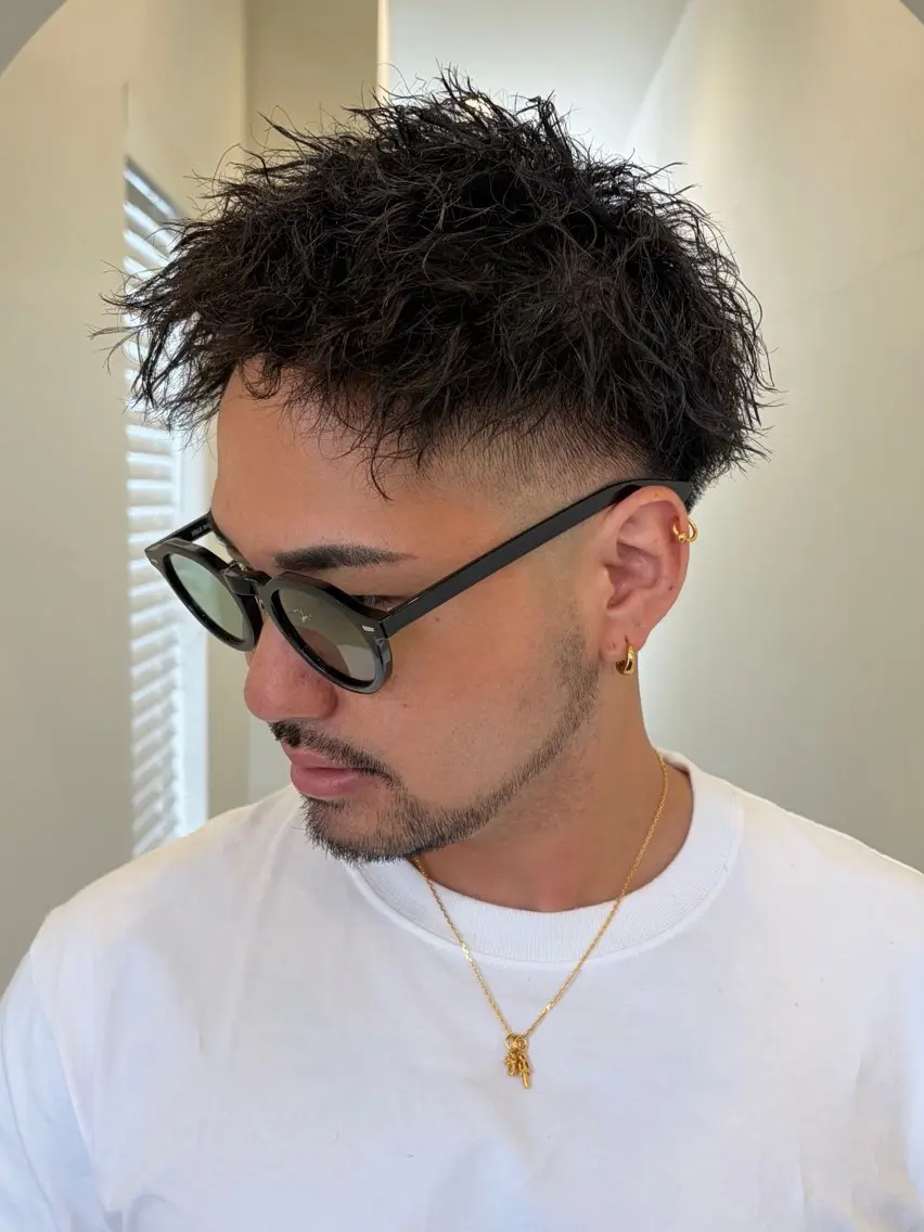 ショート パーマ メンズ カット パーマ メンズ ショート ・パーマ|ハルキのヘアスタイル