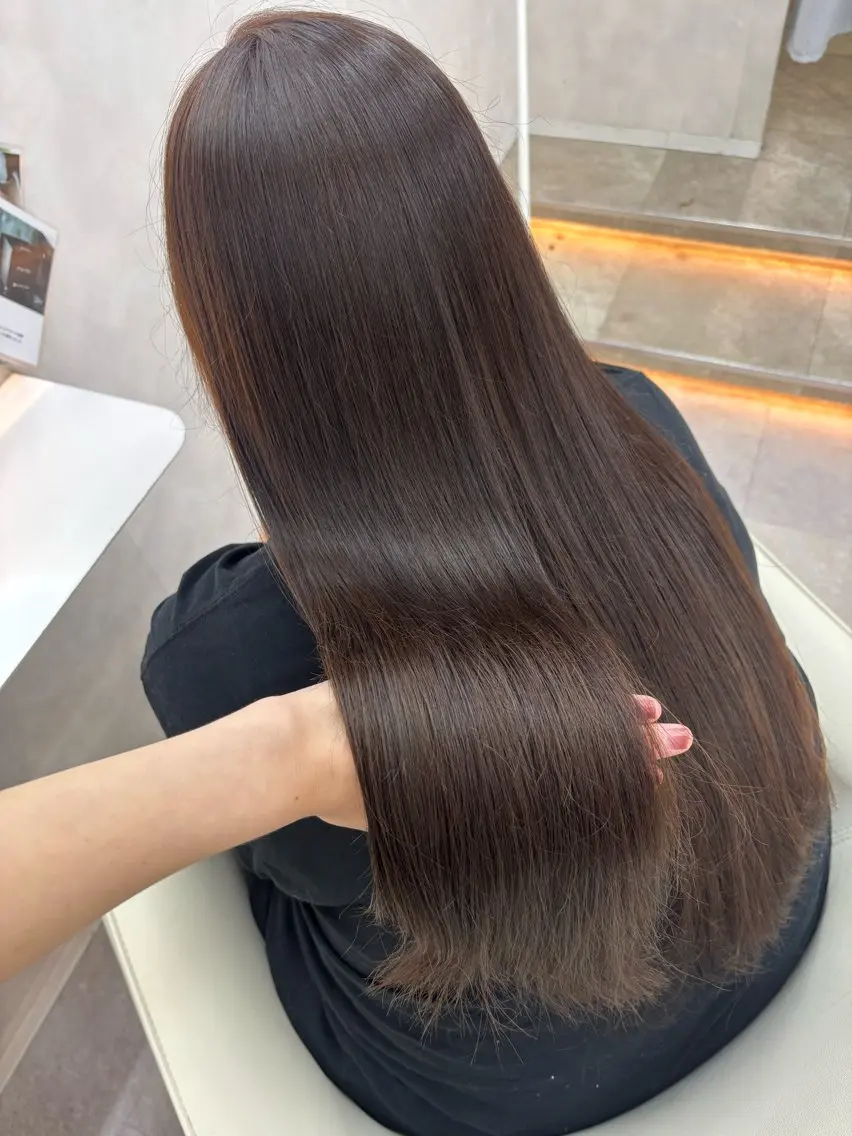 ロング カット ヘアカラー 🤍るい🤍カット モデル募集中🪽🫧のヘアスタイル