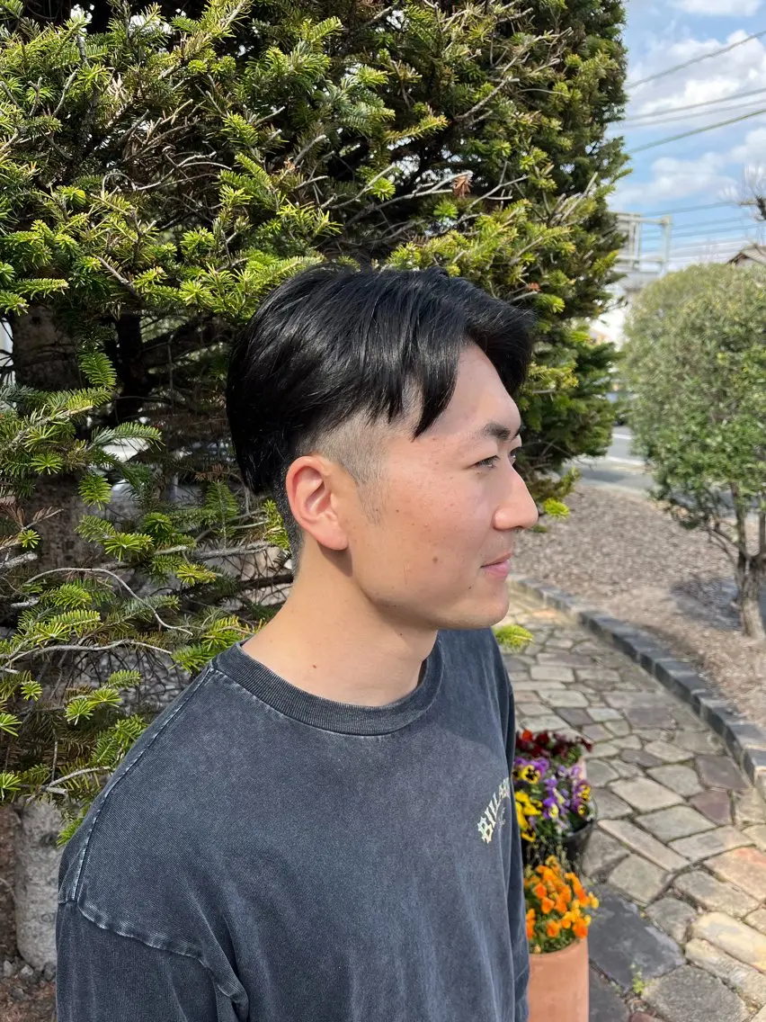 メンズカットモデル（刈り上げ）残り2名の写真