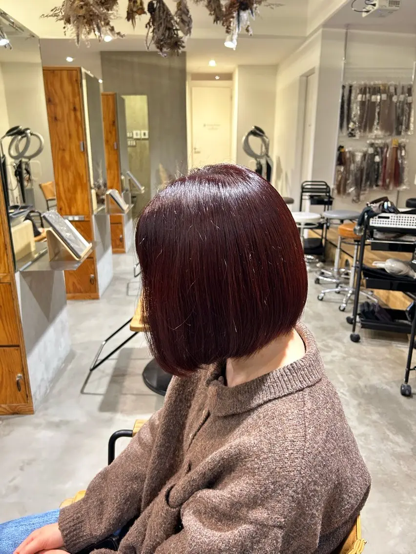 ショート カラー tote. 成瀬晃のヘアスタイル