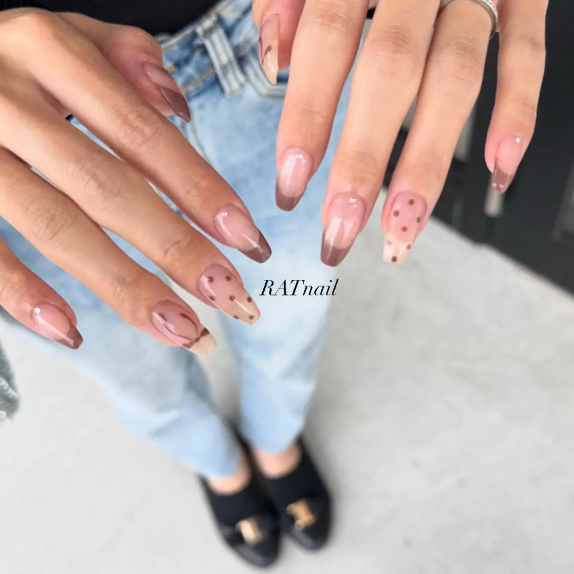 ネイル ハンドネイル RATnail COCOVI倉敷のネイルデザイン