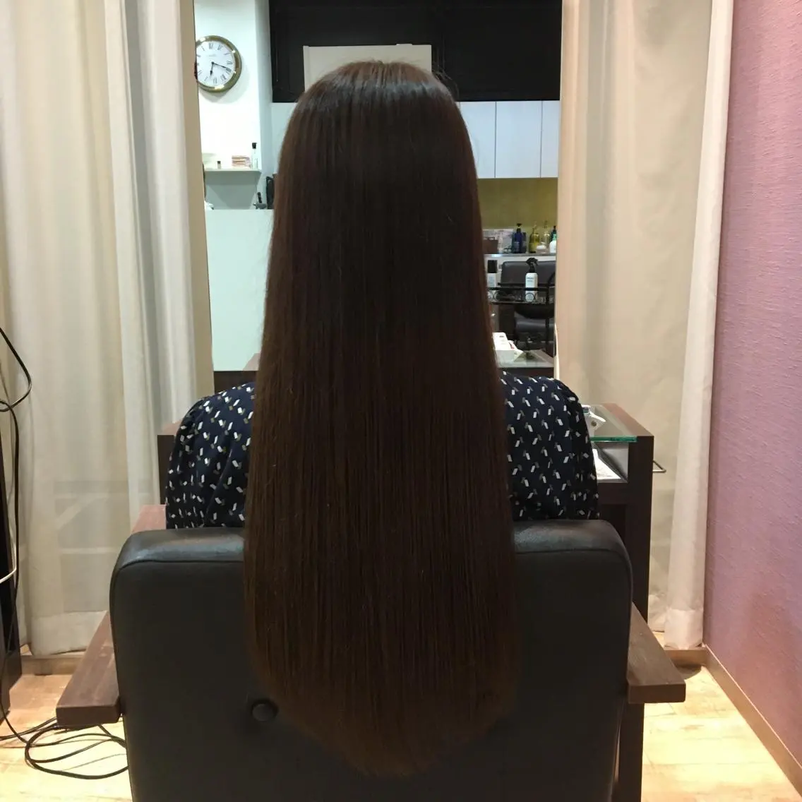 ロング 反橋 聖のヘアスタイル