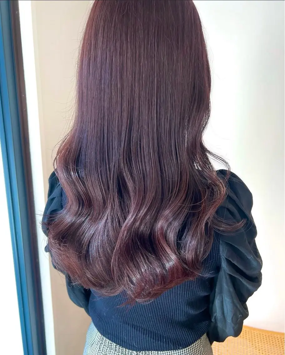 カラー 髪質改善ストレート Airi🪽🫧のヘアスタイル
