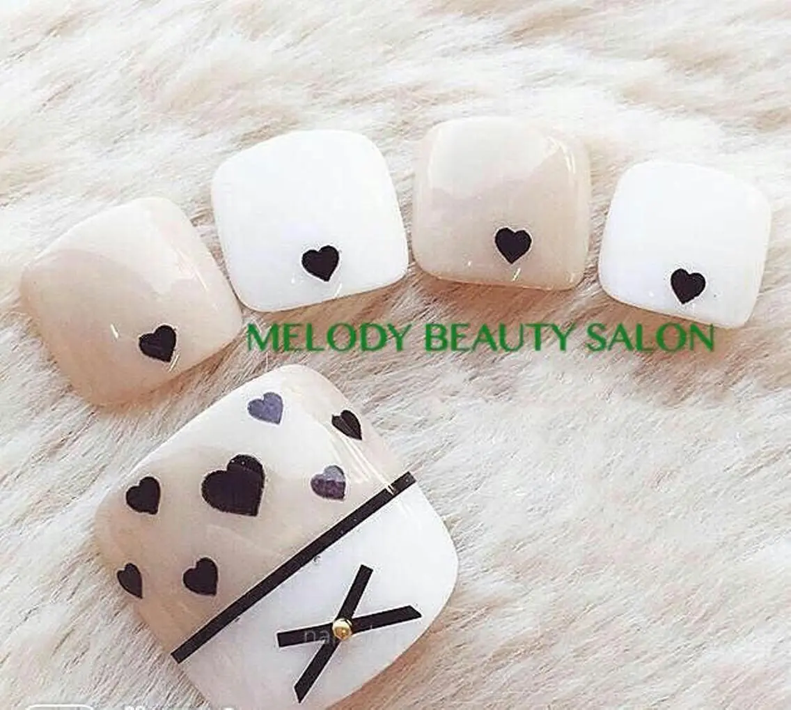 ネイル フットネイル Melody 3D/スカルプ専門店のネイルデザイン