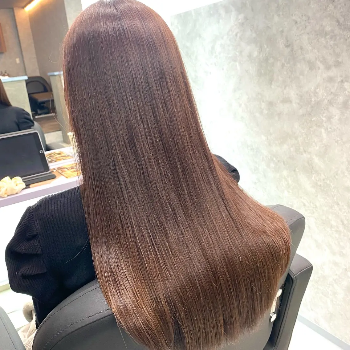 ロング カラー カット ヘアカラー トリートメント Forest. kanako🕊️のヘアスタイル