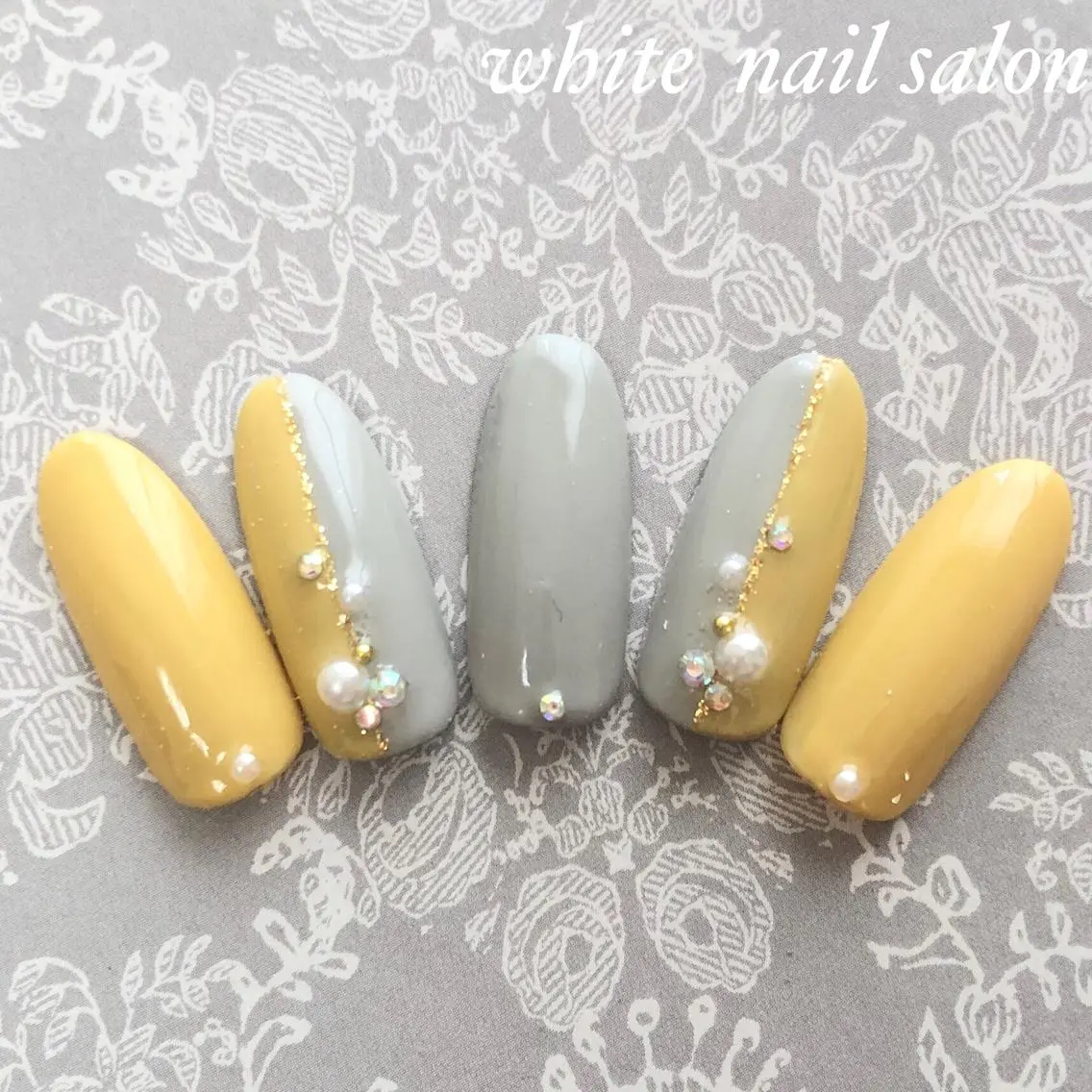 ネイル フットネイル ジェルネイル オフィスネイル スカルプネイル シンプルネイル ハンドネイル white nail salonのネイルデザイン