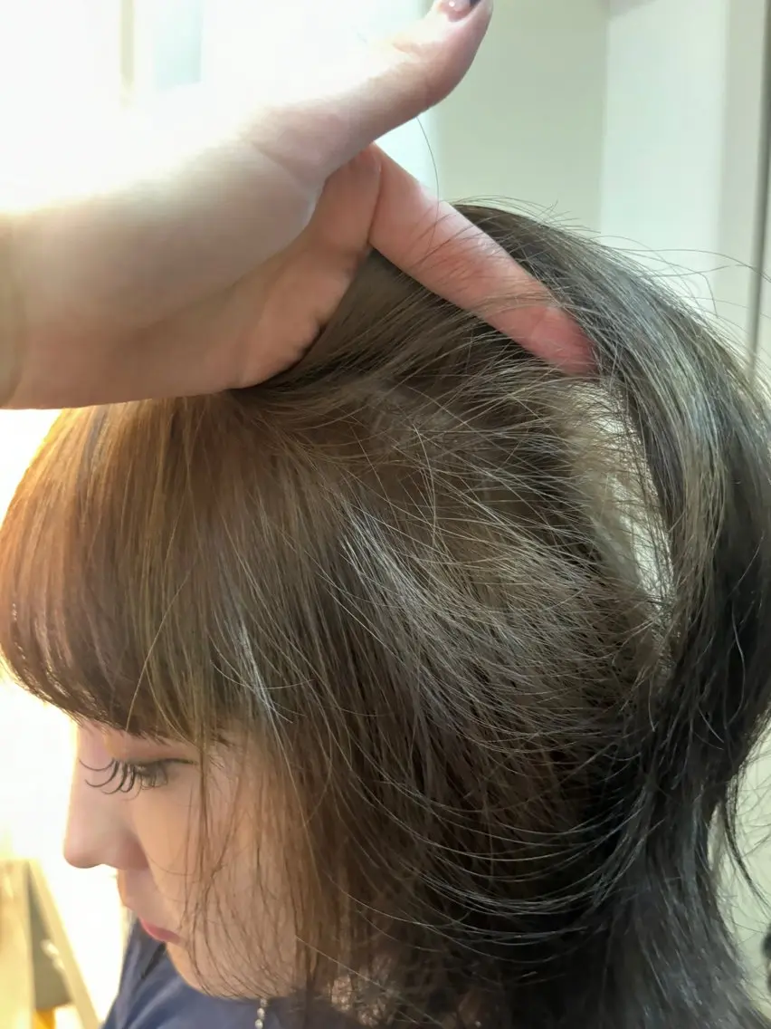 カラー ヘアカラー 🪺透明感カラー/ 暖色/カエデ🪺のヘアスタイル
