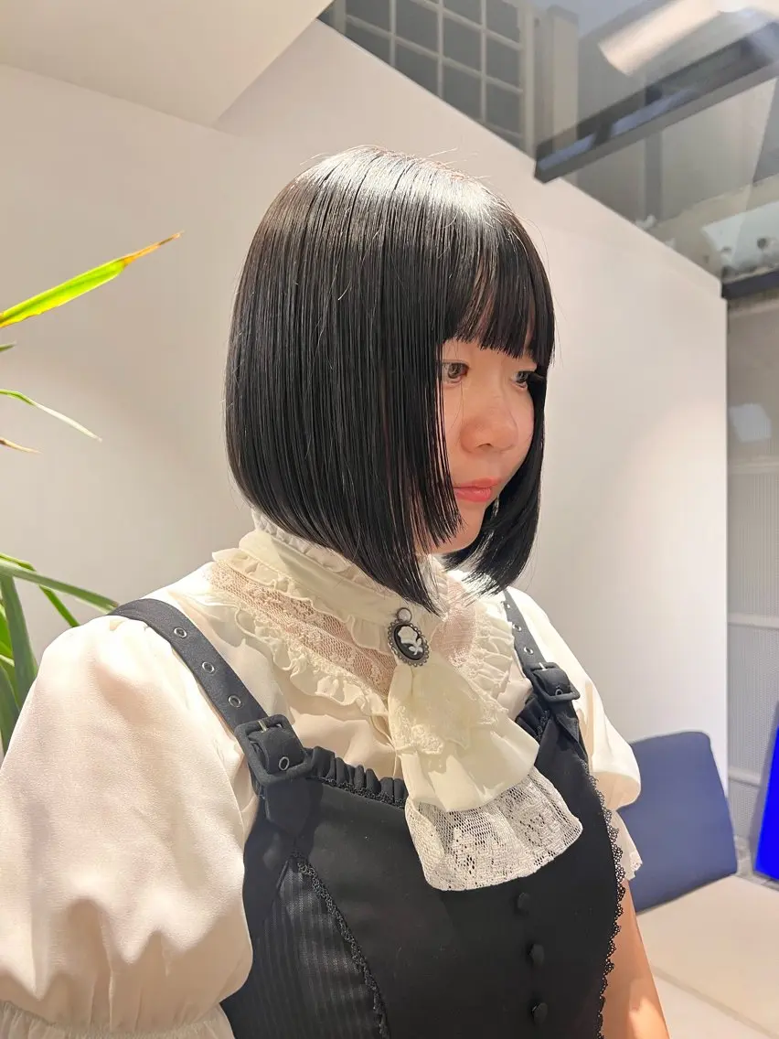 ミディアム 渋谷🎀透明感カラー レイヤー/mikuのヘアスタイル