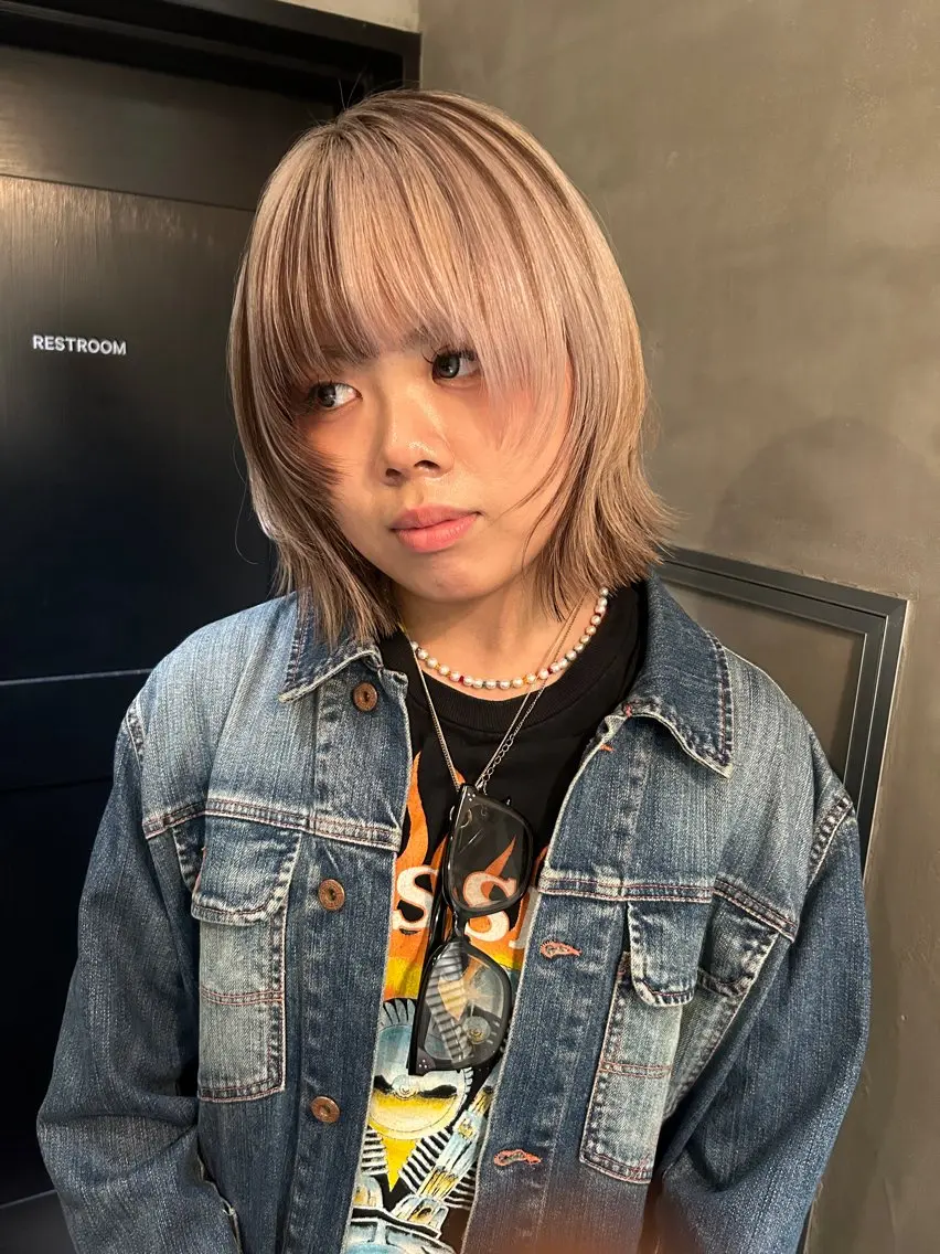 【ブリーチベースの方限定‼︎】ワンカラー+2stepトリートメント🌹【2色以上のデザインも◎】の写真
